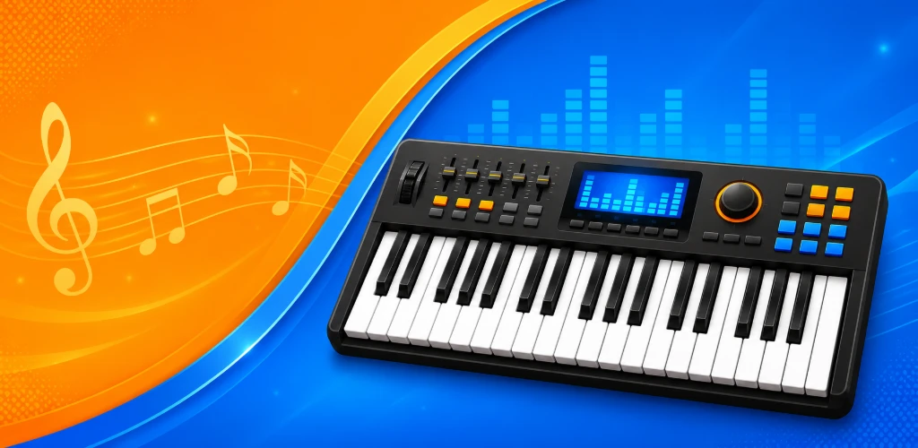 V-Organ - Ứng Dụng Chơi Đàn Organ Trên Android và iOS - Giao diện Arranger chuyên nghiệp